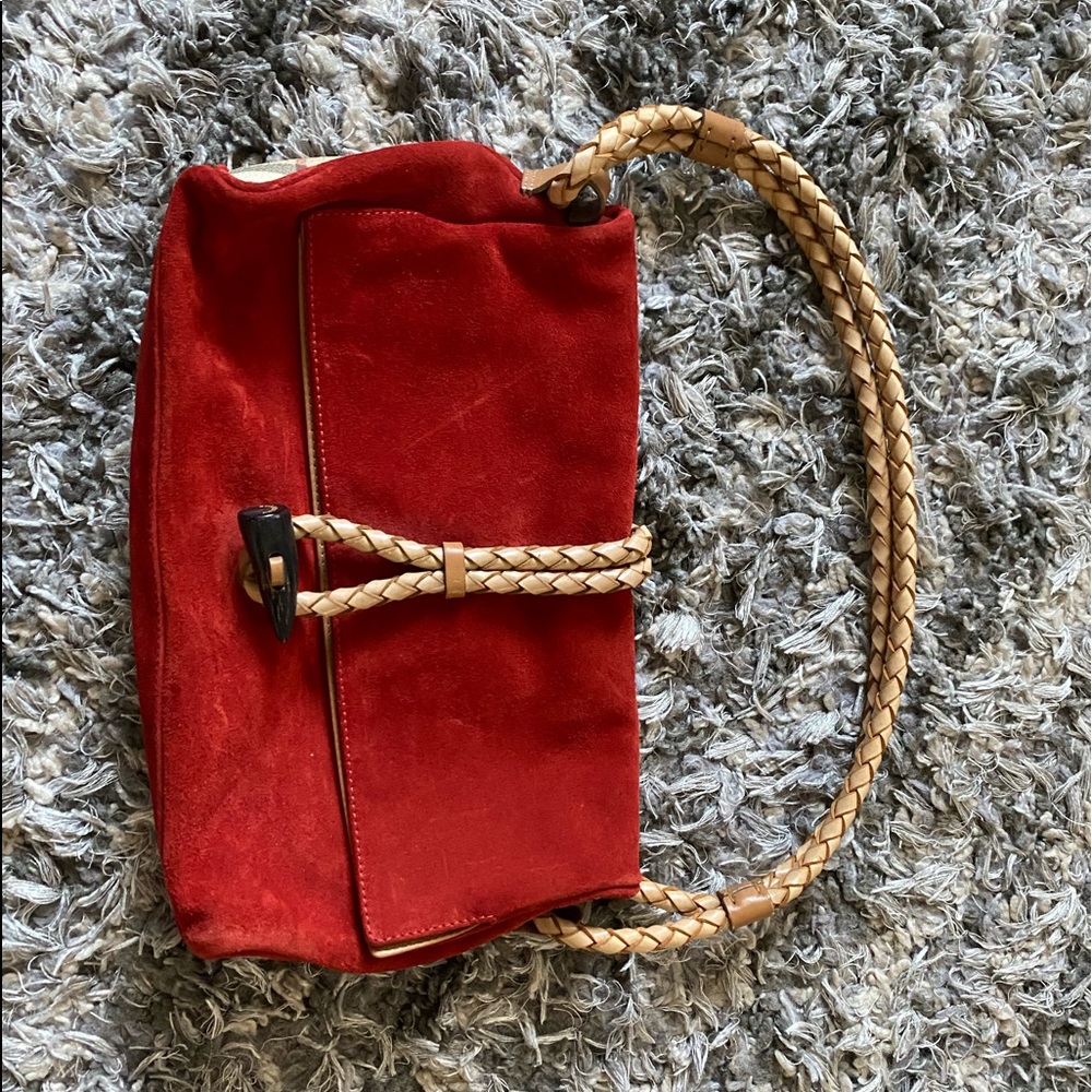 Burberry purse orange